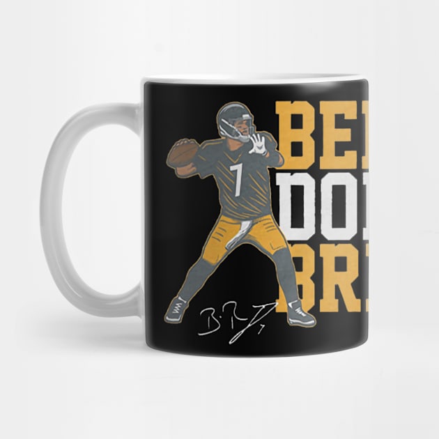 Ben Roethlisberger Ben Don't Break by Chunta_Design